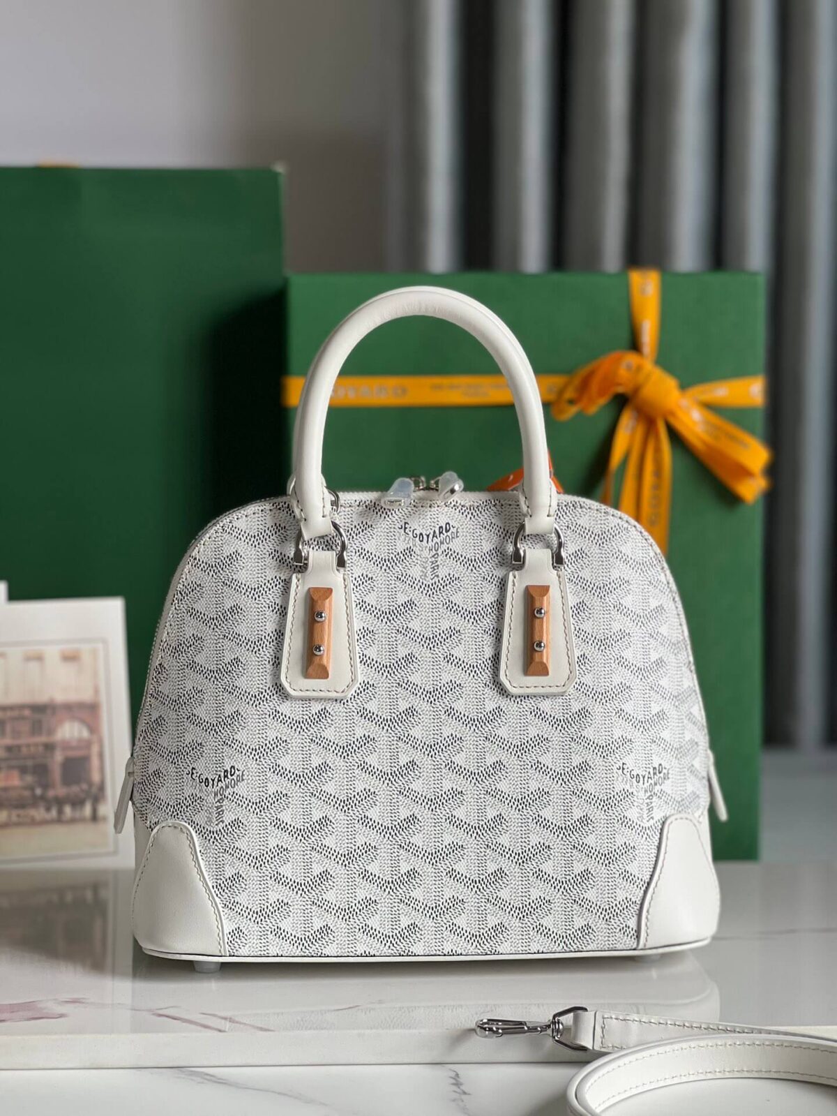 Goyard Women Vendome tote white Shoulder Bag