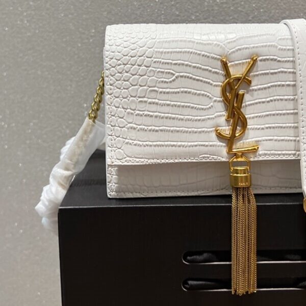 Saint Laurent Kate Chain With Tassel Soft Shoulder Bag