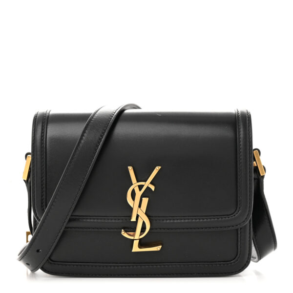 Saint Laurent Solferino Medium Leather Crossbody Bag