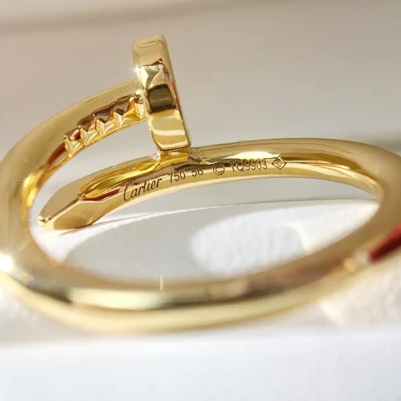 Cartier Gold Juste Un Clou Ring, Small Model in Yellow Gold