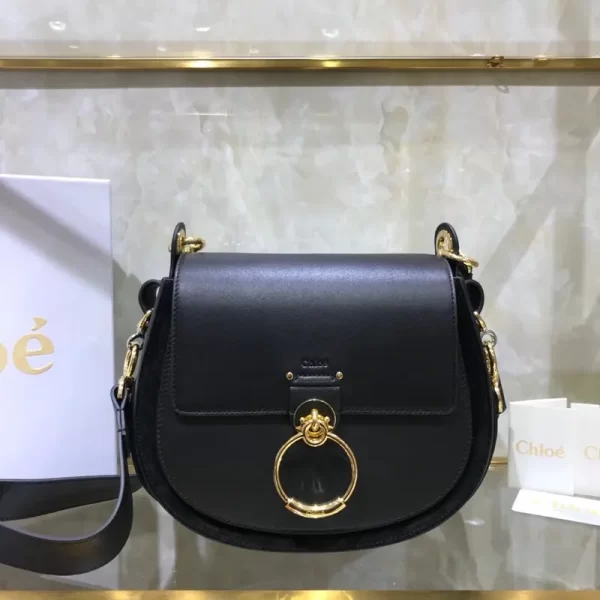 Chloe Tess Small Crossbody Bag in Leather Shoulder Bag