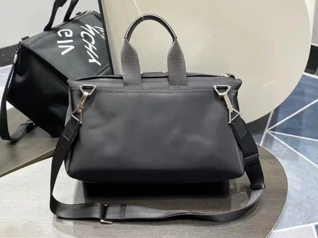 Givenchy Messenger Shoulder Black Leather Bag