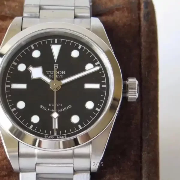 Tudor Black Bay Heritage Stainless Steel Black Dial Watch