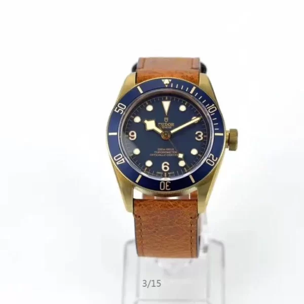 Tudor Heritage Black Bay Bronze Bucherer Edition Blue Dial Watch