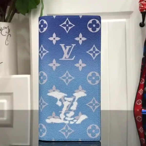 Louis Vuitton Card Holder Monogram Clouds Brazza Wallet