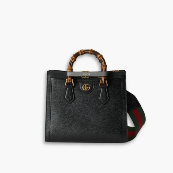 Gucci Diana Tote Bag Black Main